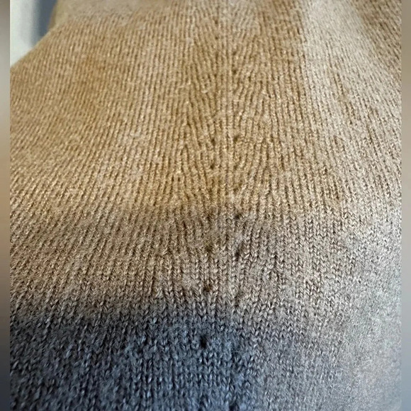 Rena Rowan for Saville Vntg Camel Short Sleeve Sweater Top lambswool blend Sz 1x - Picture 5 of 8